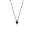hand-set black diamonds nestled in blackened gold;<br>adjustable 22 inch chain. sexy! <span class='visuallyhidden'>Call or text 323-404-2959 if you need shopping assistance.</span>